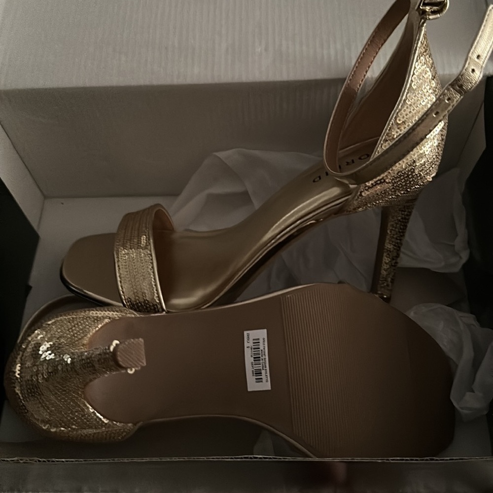 Torrid gold sequin stiletto